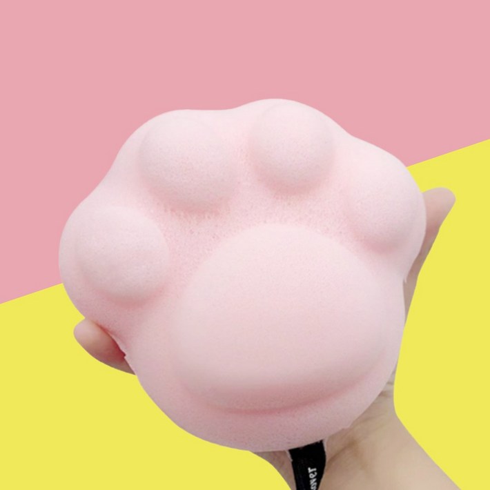 아임봄 저자극 곰발바닥 바디 샤워볼 2P, 1개, 2개입, 핑크 아임봄 저자극 곰발바닥 바디 샤워볼 2P, 1개, 2개입, 핑크