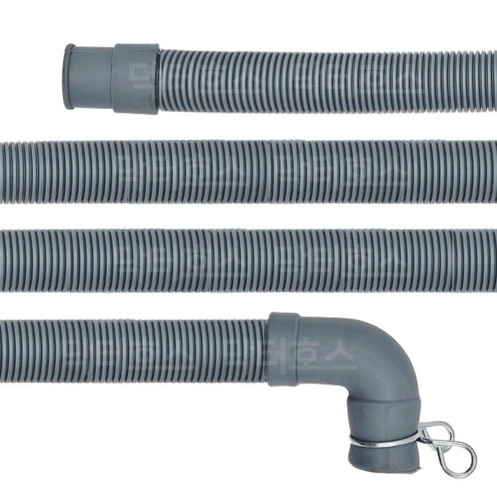 닥터호스 엘지 LG F24VDLD 호환 드럼 세탁기 호스 배수 연결 연장 교체