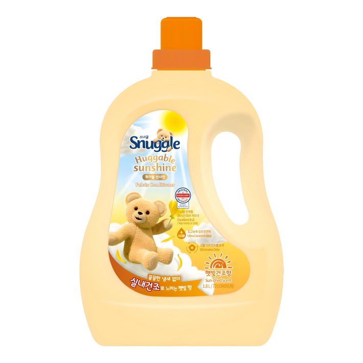 스너글 섬유유연제 햇빛건조향 허거블 선샤인 본품