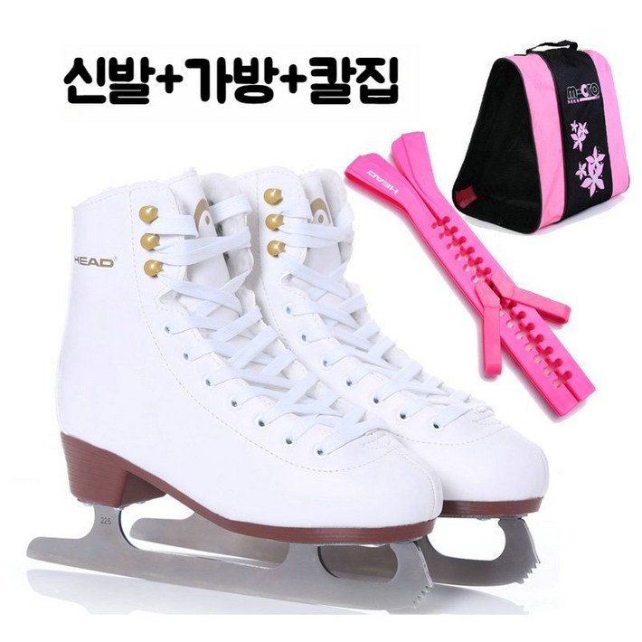 피겨화 입문용 스케이트 피겨 빙상 아이스 입문 스케이팅, B.F200가방, 245