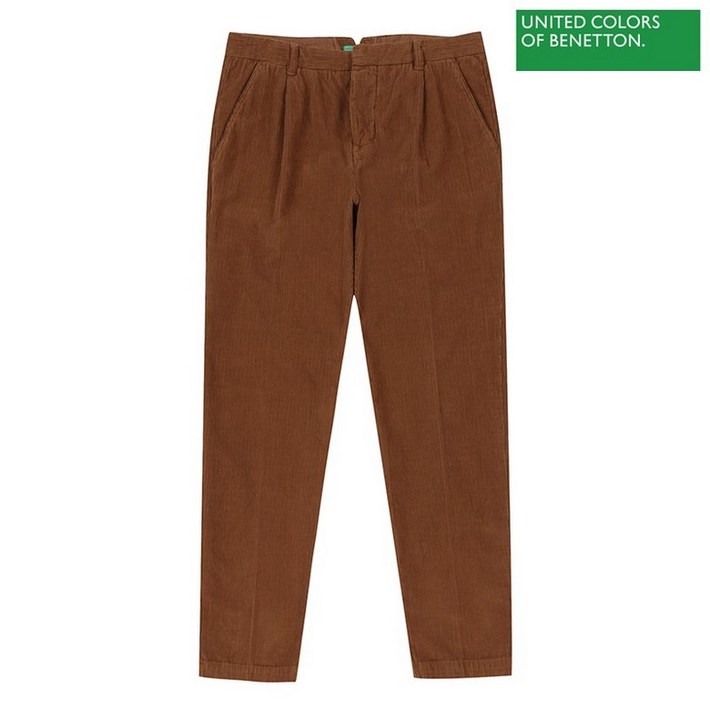 베네통 아울렛 Cotton corduroy pants 1F4Y54UF00K90D 321759