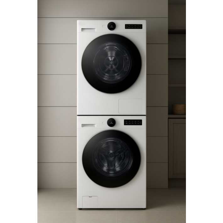 LG 트롬 오브제컬렉션 세탁기25kg  건조기22kg  스태킹키트 KX25WS22WS 화이트 기사님설치 폐가전무상수거