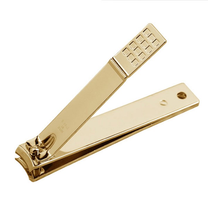 쓰리세븐 777 특대형 발톱깍이 N221ZLAG 두꺼운 발톱깍기손톱깍이 대형 손발톱깍이, 골드, 1개