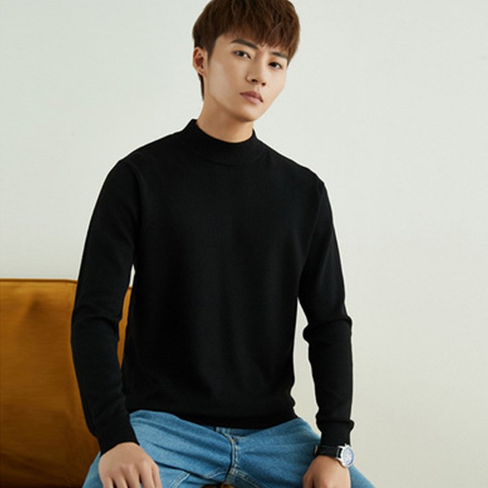 남성용 니트 스웨터 티셔츠 2024 남성용 니트 스웨터 티셔츠 2024