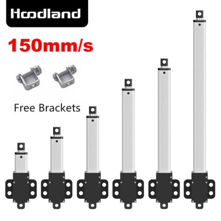 DC6V  24V 소형 선형 액추에이터 150MMS 200MM 힘 15KG 모터 캐비닛 창 오프너 Robitcs  받침대