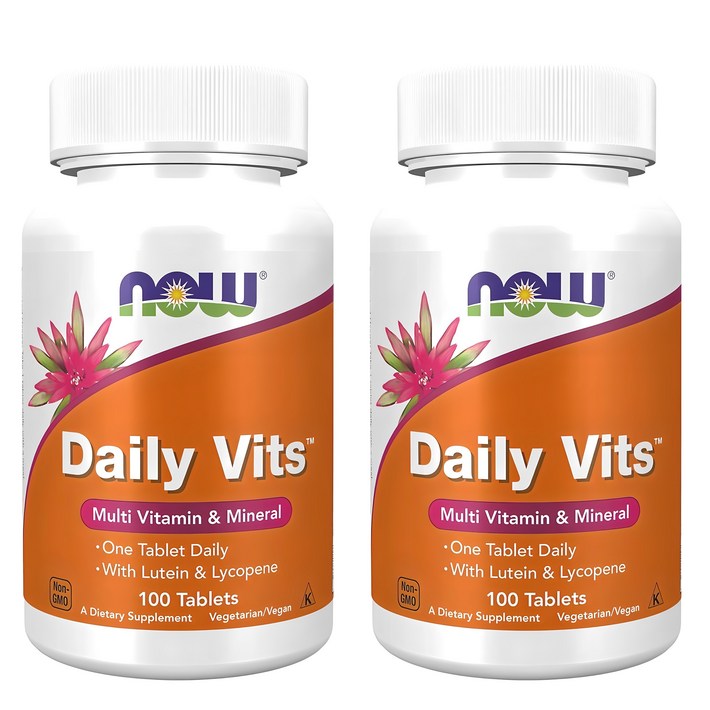 나우푸드 데일리 비츠 멀티비타민  미네랄 타블렛