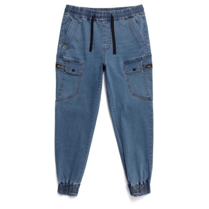 백화점 선별상품 내셔널지오그래픽 남성 DENIM 스트링 조거 PANTS N221MPT090 168299 백화점 선별상품 내셔널지오그래픽 남성 DENIM 스트링 조거 PANTS N221MPT090 168299