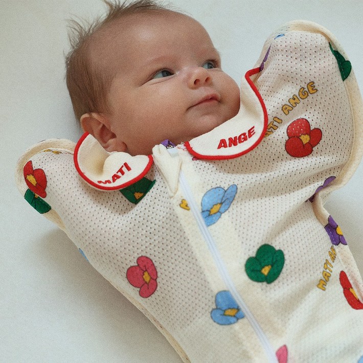 마롤로뜨 통잠 스와들 업다운지퍼 신생아 나비잠자세 꼬물이 아기 블랭킷 내의 속싸개 모로반사방지