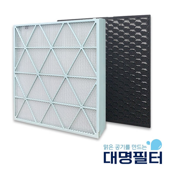 대명 삼성 AX106CB860SLD 비스포크 큐브에어필터 CFXH1005D, 1세트, AX106CB860SLD필터