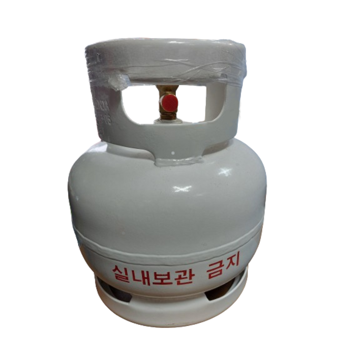 캠핑 LPG 가스통 3kg 해바라기 버너세트 가벼운 휴대용 캠핑용 야외용 난로 프로판, 1개