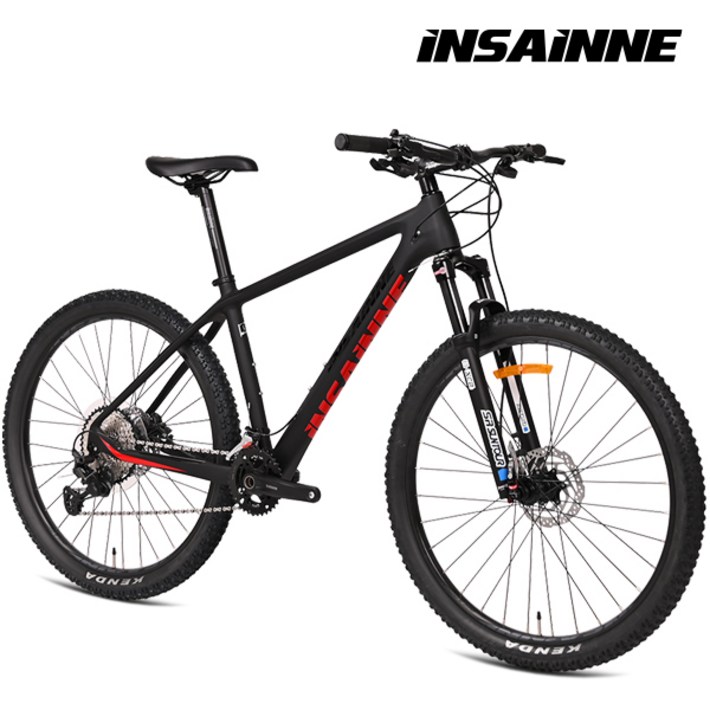 2024 인세인 카본 MTB 자전거 로그7.0 27.5인치 시마노 XT 24단 완조립