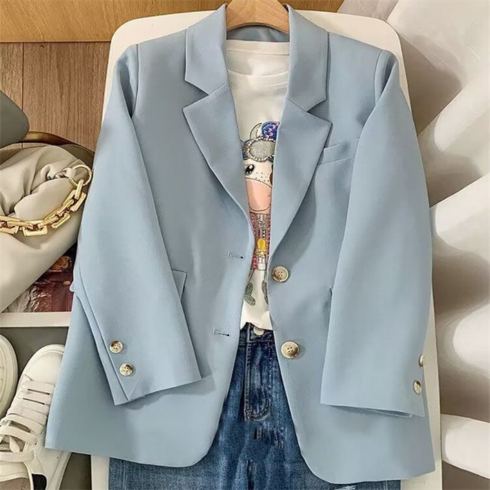 ROYALBELLE 여성 정장 코트 캐주얼 심플 세련된 스타일 비즈니스 오피스룩 U0022508 ROYALBELLE 여성 정장 코트 캐주얼 심플 세련된 스타일 비즈니스 오피스룩 U0022508
