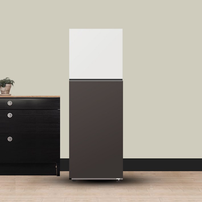 [10% 환급가전] [색상선택형] 삼성전자 비스포크 298L 프리스탠딩 일반형 메탈 2도어 냉장고 방문설치