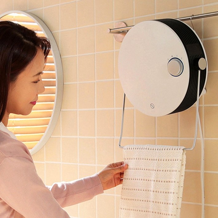 방송히트NEW IP24방수등급 모엘로 3초 쾌속난방 히팅시스템 DV듀얼팬 공기순환 다기능 전기히터 욕실 온풍기 IP24 생활방수, 수건 의류 건조 TN200IP6