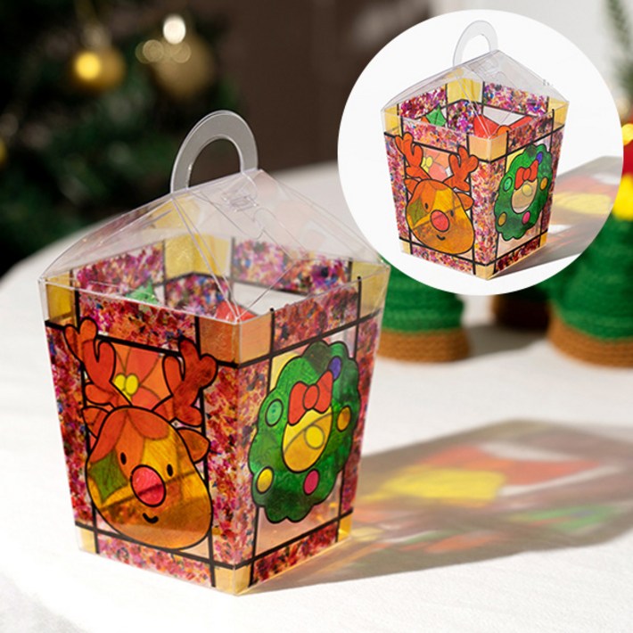 크리스마스 썬캐쳐 무드등 만들기 3종 1택 10개 아이베이비아트