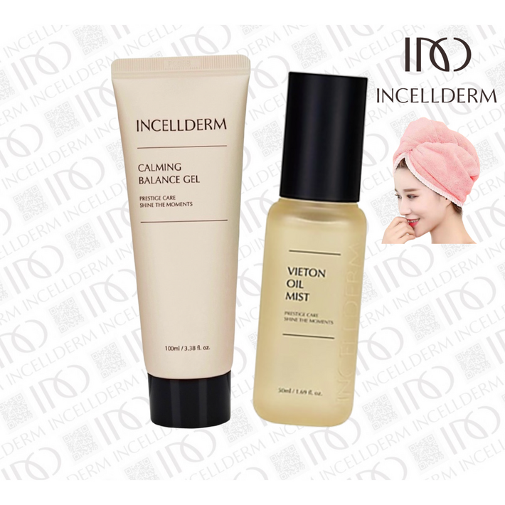 인셀덤 정품QR내일도착 보장 2종 오일미스트 카밍젤헤어타올 INCELLDERM, 1개 인셀덤 정품QR내일도착 보장 2종 오일미스트 카밍젤헤어타올 INCELLDERM, 1개