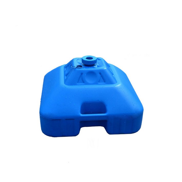 파라솔 물통 받침대 파라솔 거치대 30L 고정 모래받침대, 블루