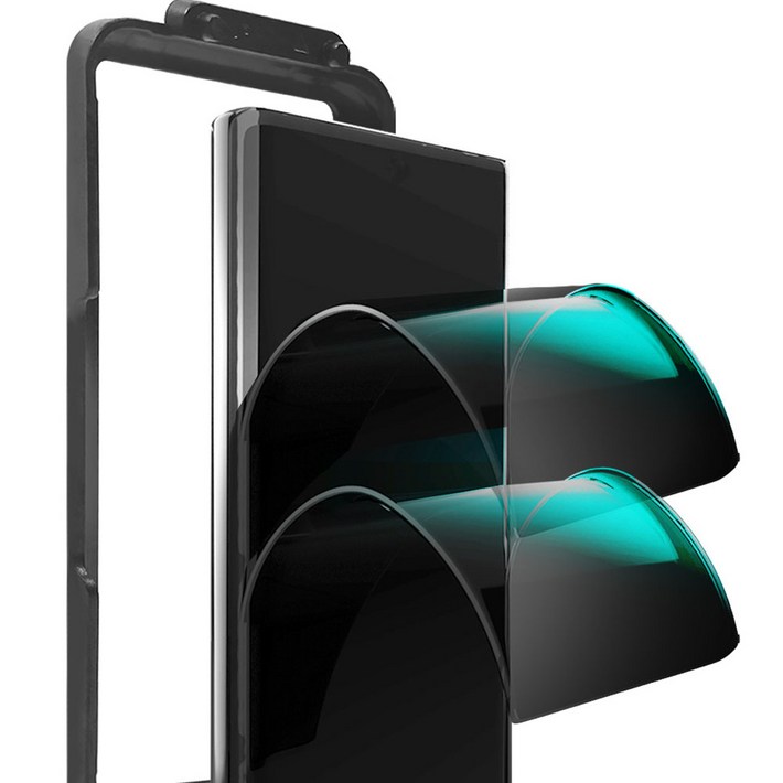 렉스 안깨지는필름 쉴드플렉스 갤럭시 180도 사생활보호필름, 2개