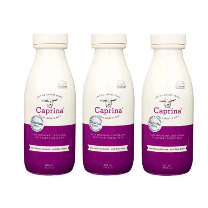 카프리나 산양밀크 버블배쓰 시어버터향 800ml X 3