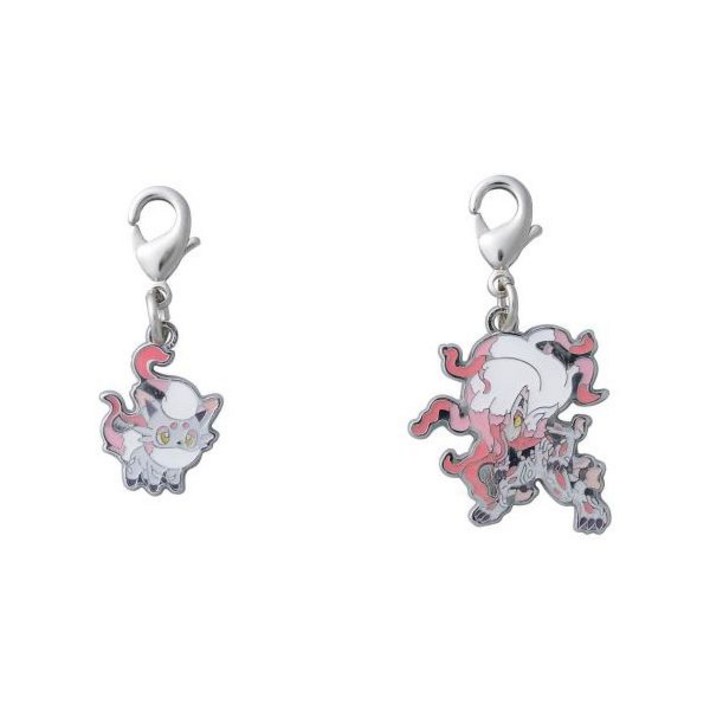 포켓몬센터 전국도감 메탈참 H570 H571 히스이 조로아 조로아크 포켓몬센터 전국도감 메탈참 H570 H571 히스이 조로아 조로아크