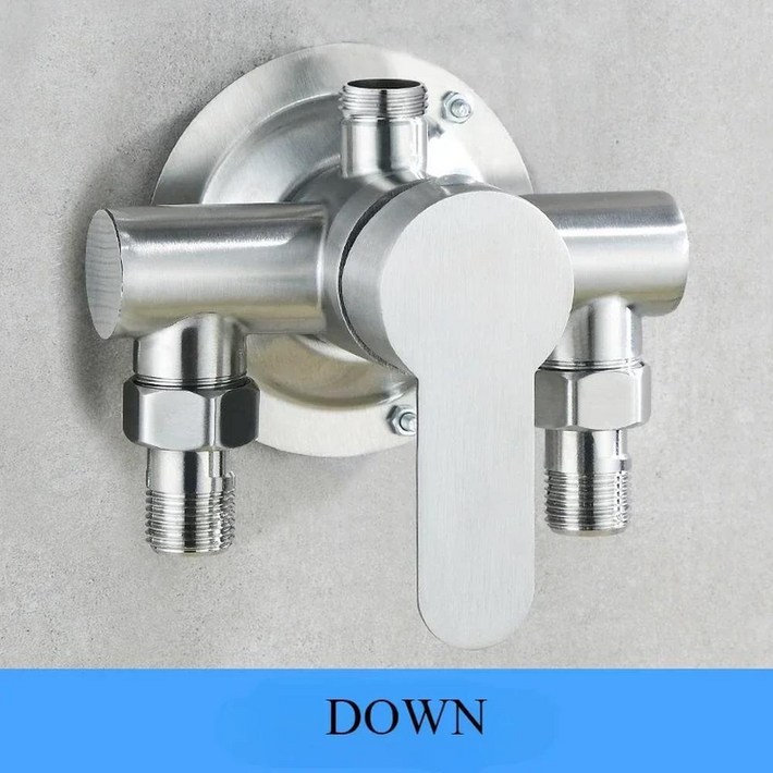 벽걸이형 온수 냉수 믹서 밸브 욕실 수도꼭지 샤워 싱글 핸들 욕조