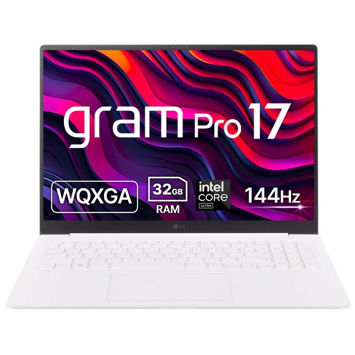 LG 그램 프로 17ZD90SPGX59K Ultra5 32GB 512GB, 에센스 화이트, 17ZD90SPGX59K, 1TB, 32GB, WIN11 Home
