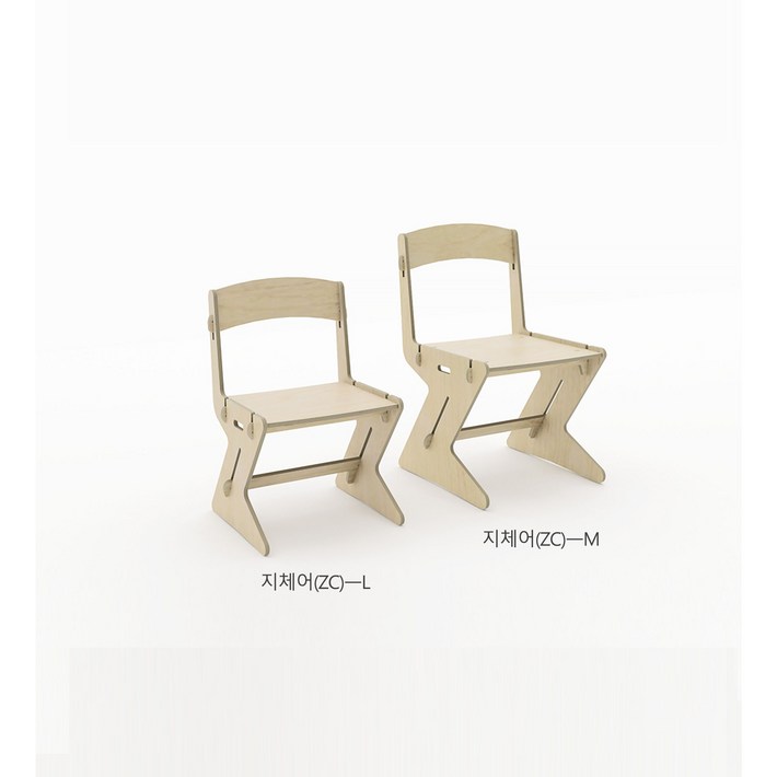 밀리 자작나무 지Z시리즈 지테이블 지체어 지스툴 컴퓨터테이블 노트북테이블 조립식테이블 원목스툴 원목의자 조립의자 조립스툴 블록가구 낮은 테이블, 내추럴, 지체어ZC