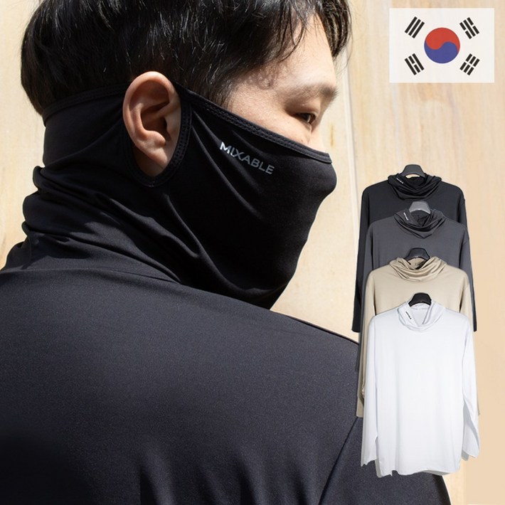 믹스어블 기능성 긴팔안면가리개 햇빛차단 봄 가을 겨울 남성 여성 쿨 이너웨어 스포츠 언더레이어 믹스어블 기능성 긴팔안면가리개 햇빛차단 봄 가을 겨울 남성 여성 쿨 이너웨어 스포츠 언더레이어