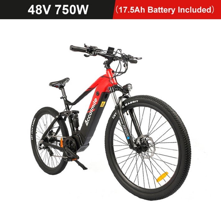 전기 자전거 모터 포함 27.5 29 인치 48v 250w 500w 750w 13ah 17.5ah
