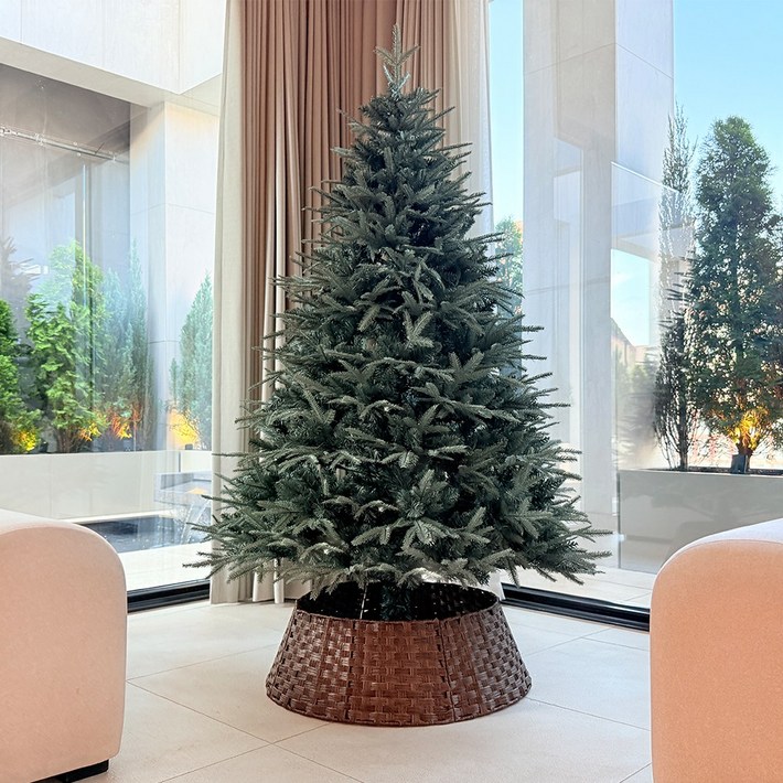 에버렐 그레이 컬러 크리스마스트리 도시적인 감성 PE 트리 페옹, 트리