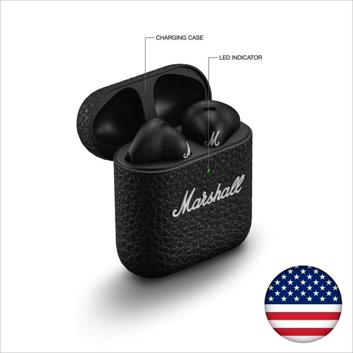 마샬 마이너4 무선 블루투스 이어폰 미국발 미국직구 정품 Marshall Minor IV