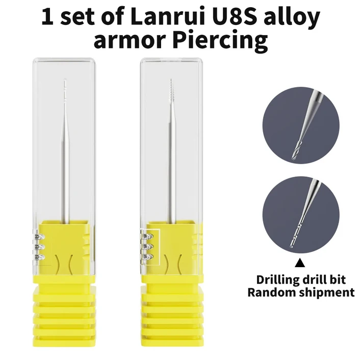 LANRUI U8S 합금 피어싱 슬라이딩 드릴 비트 휴대폰 핸드폰 수리용 제거 추출 도구