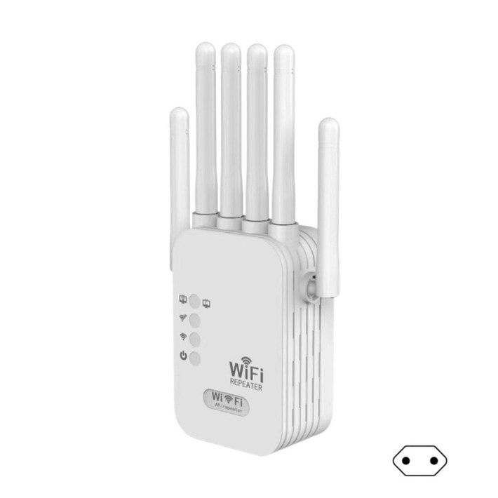 300Mbps WiFi 확장기, WiFi 부스터, 인터넷 부스터, WiFi 확장기 신호 증폭기, 6개의 외부 안테나 포함, 가정용 호환