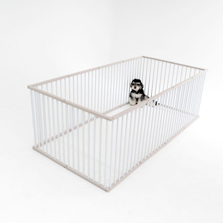 독톡 강아지 울타리 애견 펜스 ABS 높이 600mm 12PCS, 12개