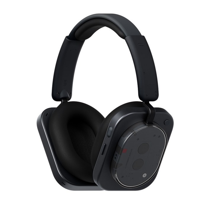 낫싱 Nothing headphone 1 노이즈 캔슬링 블루투스 헤드폰, 블랙 낫싱 Nothing headphone 1 노이즈 캔슬링 블루투스 헤드폰, 블랙