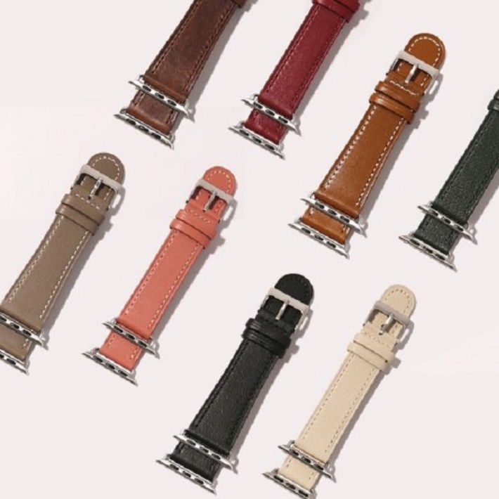 로이드 애플워치 호환프리미엄 가죽 스트랩 밴드 4442mm 16종 택1