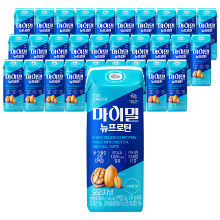 마이밀 뉴프로틴 드링크 오리지널, 190ml, 30개