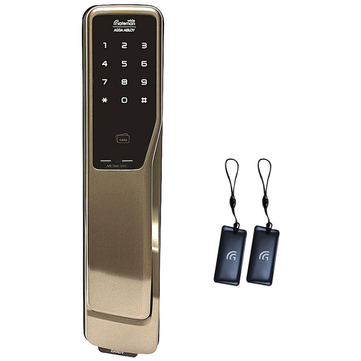 수도권설치내일도 가능 게이트맨 댄디 푸시풀도어록 카드키4개번호키 현관문 디지털도어락, 방문설치, 게이트맨 댄디