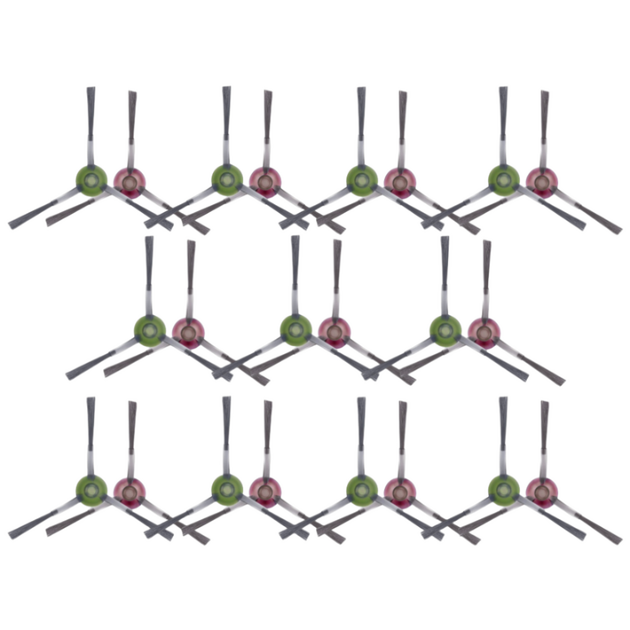 에코프렌즈 에코백스 T20 T10 X1 T8 T9 N8 N10 사이드브러시 사이드브러쉬 호환 소모품, 100세트, 사이드브러쉬 블랙