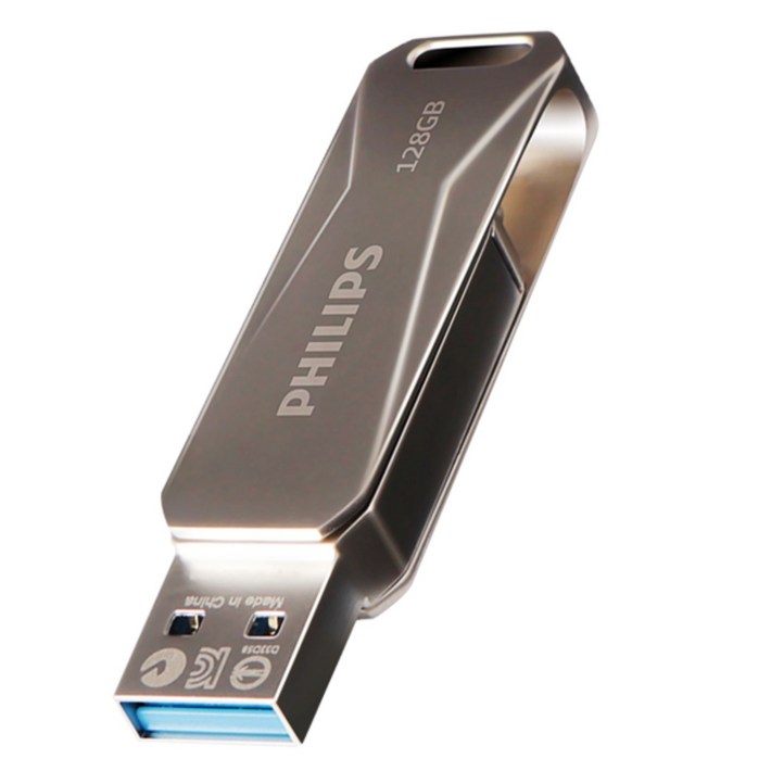 필립스 메탈 USB메모리 SNAP C타입 OTG USB 3.0, 128GB