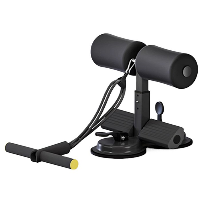 홈트레이닝 윗몸일으키기 보조기 복근운동기구 헬스소품 휴대용 더블 빨판