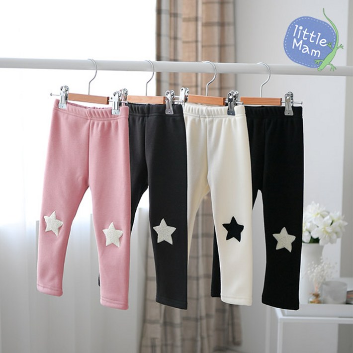 리틀맘 스타 밍크털 기모 레깅스 레깅스스패츠