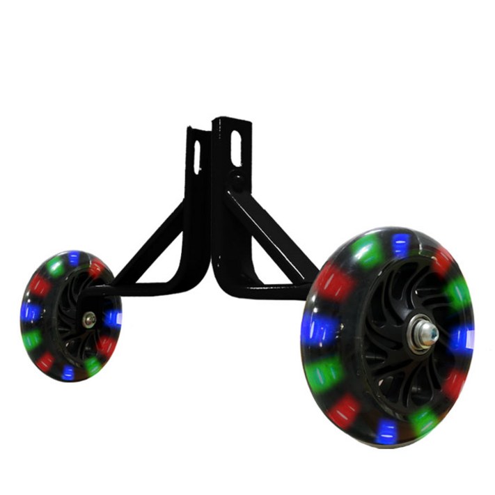 조코 LED 보조바퀴 체인자전거 전용 C타입, 블랙, 14.5cm 조코 LED 보조바퀴 체인자전거 전용 C타입, 블랙, 14.5cm
