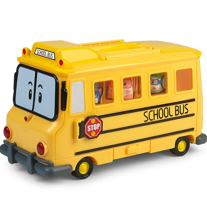 로이토이즈 스쿨비 캐리어 버스 작동완구