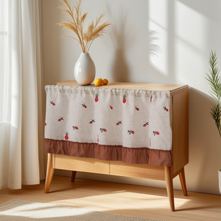 소담몰 컬러플 주방커튼