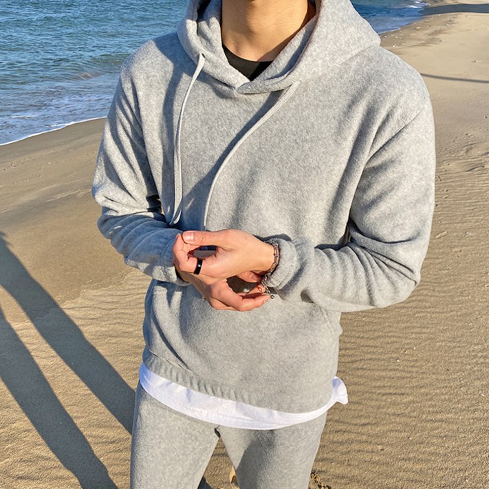 머시따 양면 기모 후드티 머시따 양면 기모 후드티