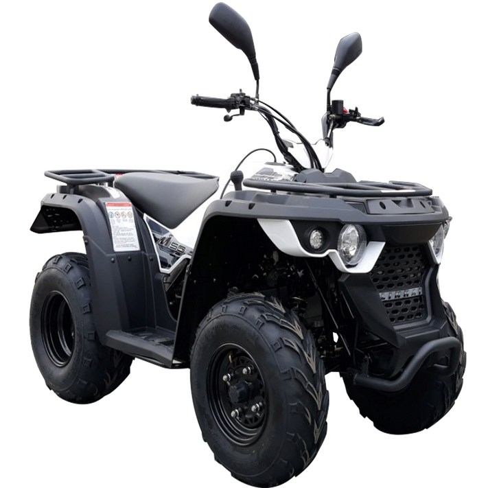 튼튼한 150cc ATV 사륜오토바이 산악바이크 농업용 레저용 사발이, 흰색, 150cc ATV 사륜 오토바이