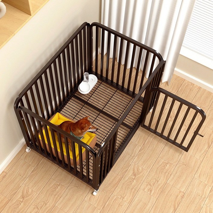 강아지 안전문 실내외 다용도 울타리 중형견 소형견용 펜스 견사 반려견 안전펜스