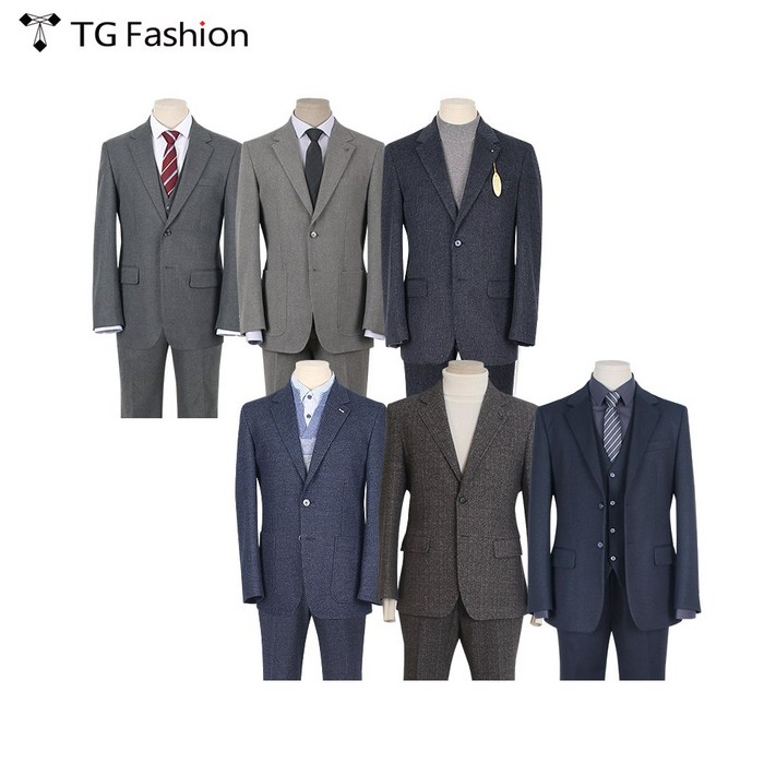 티지패션 TG패션 베이직핏 가을겨울 남성 정장세트 6종 모음 1