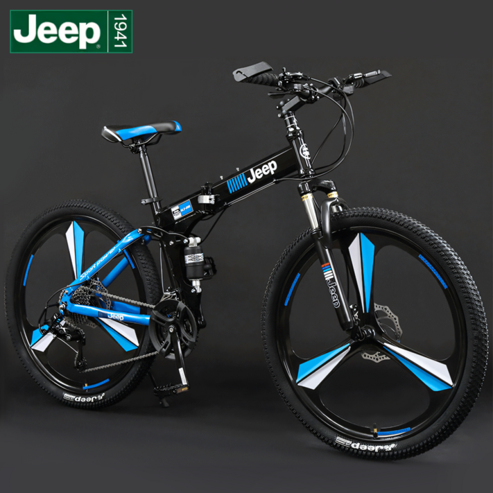 Jeep 접이식 자전거 MTB 풀샥 플래그십형 20인치, 1개